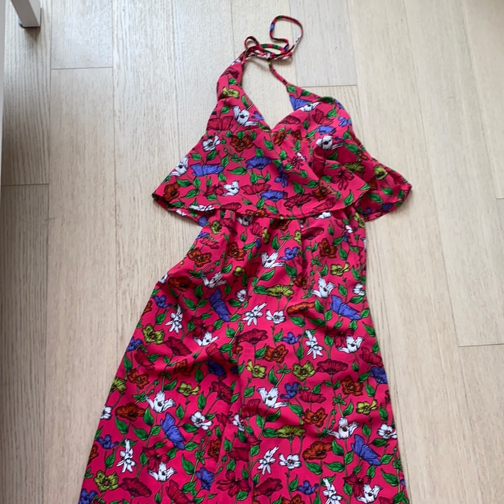 Zara floral jumpsuit🍀🌺🌿